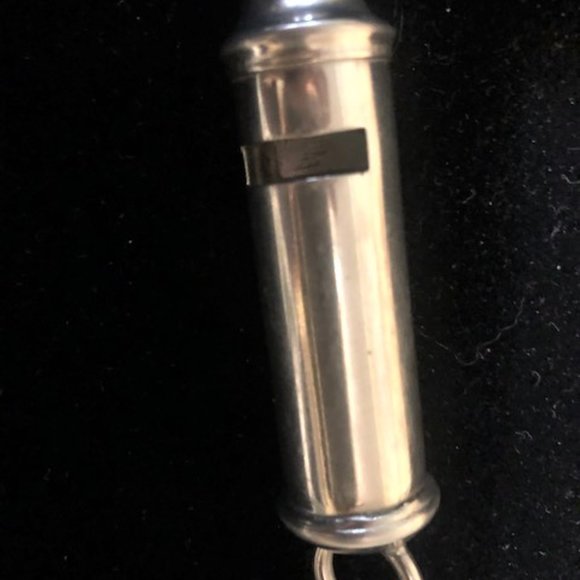 Vintage Cylindrical Metal Whistle - Picture 4 of 6